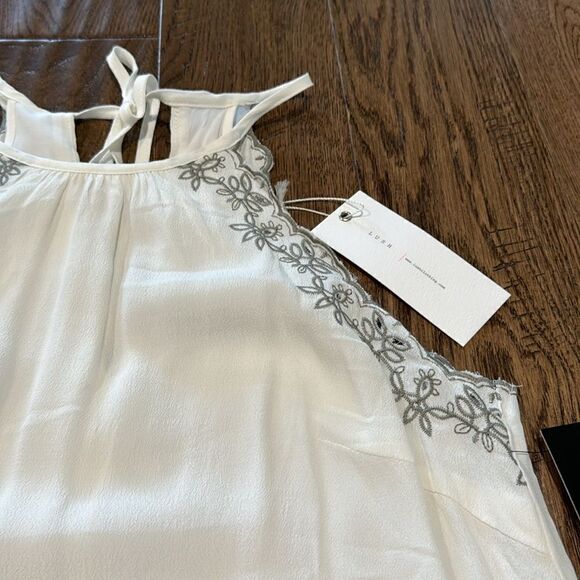 NWT Lulus Lush Ivory Tank Dress. Sz S - Picture 2 of 5